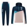 Sudadera De Entrenamiento Manchester City Hoodie Cremallera De Cuarto 23-24 Crema - Hombre